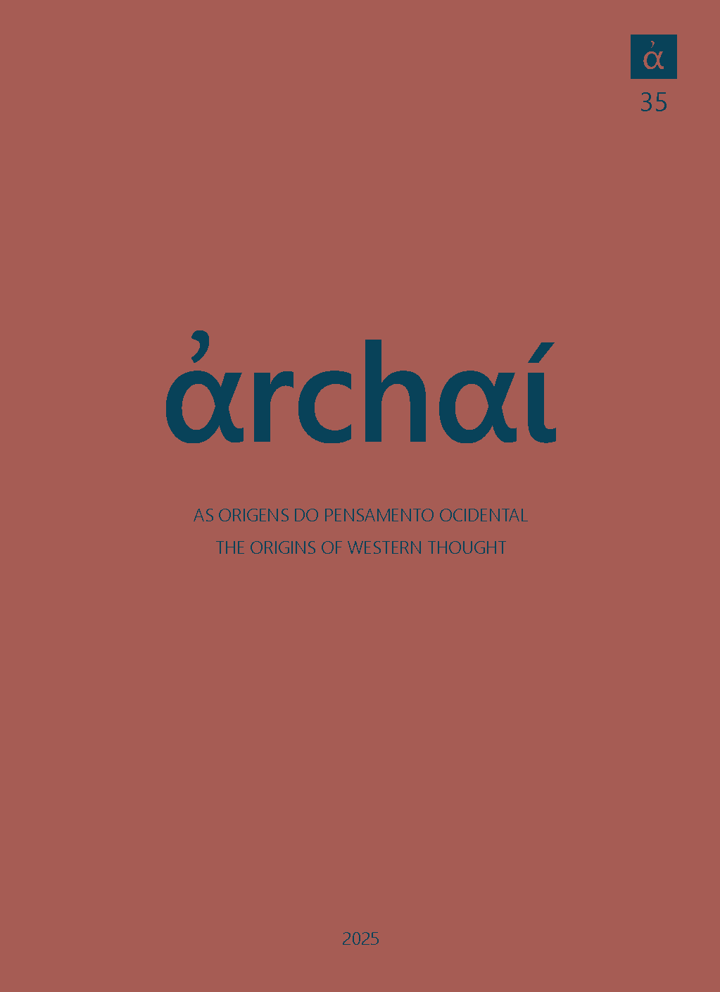 					View No. 35 (2025): Archai 35 (2025)
				