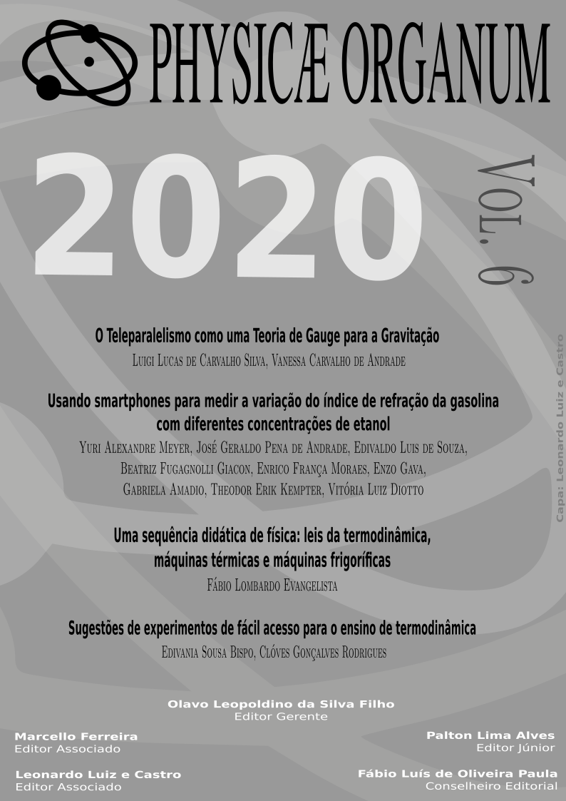 PHYSICAE ORGANUM v. 6 (2020) - PHYSICAE ORGANUM 2020